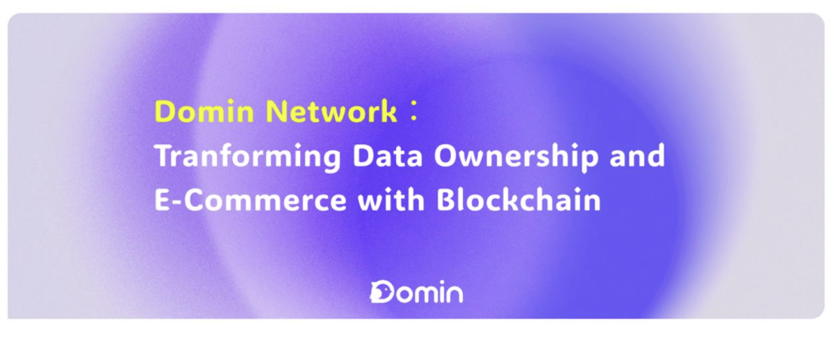 Domin Network: Transforming Data Ownership and E-Commerce with Blockchain